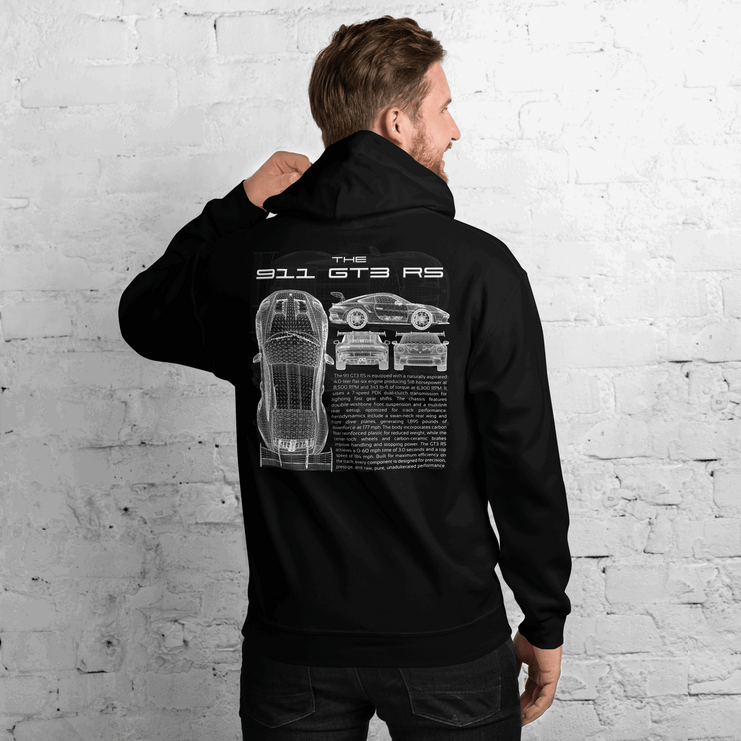 DRYVN 911 GT3 RS Hoodie.