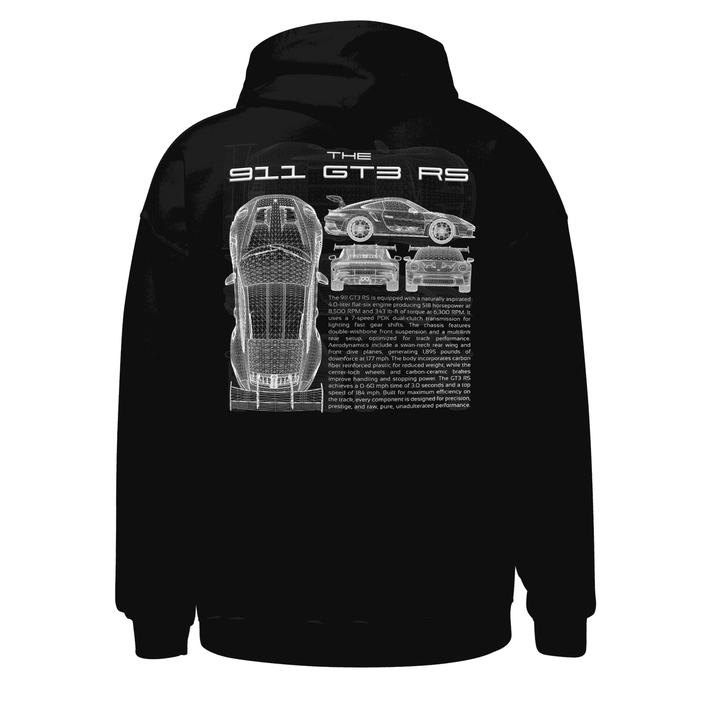 DRYVN 911 GT3 RS Hoodie.