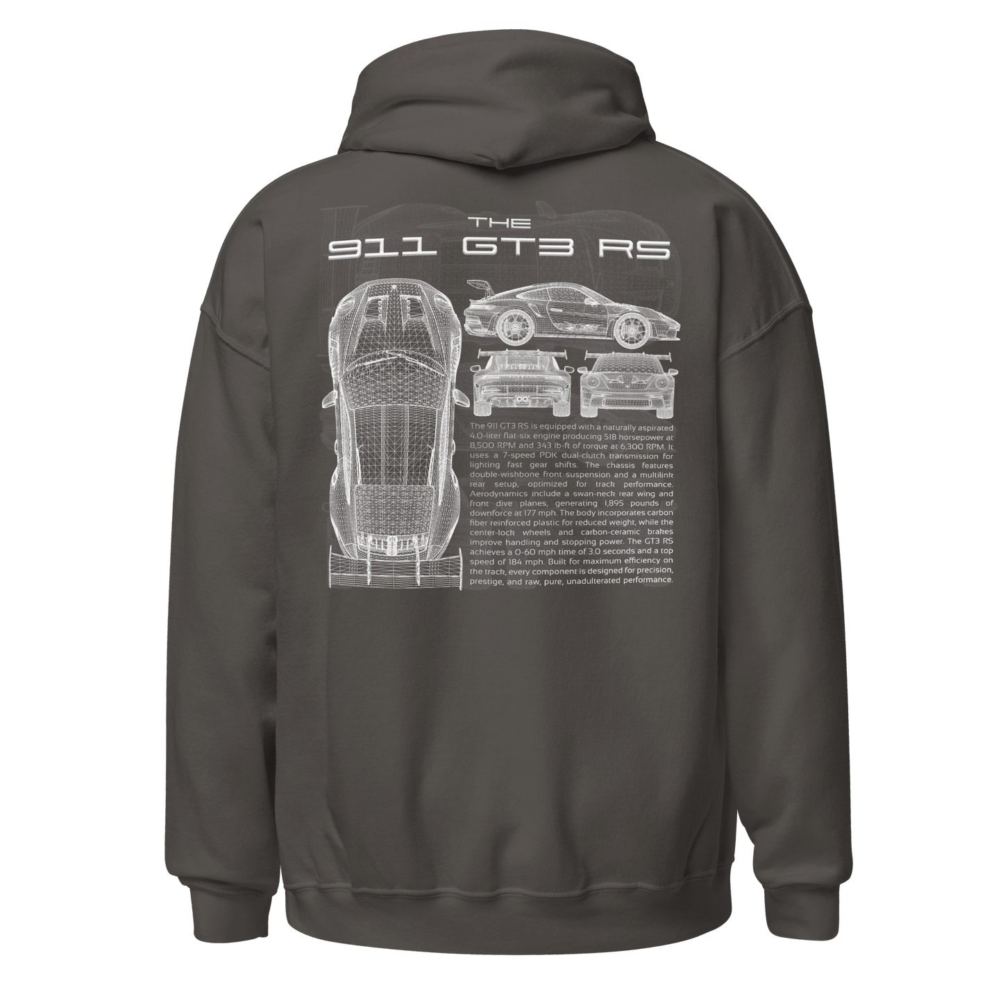DRYVN 911 GT3 RS Hoodie.