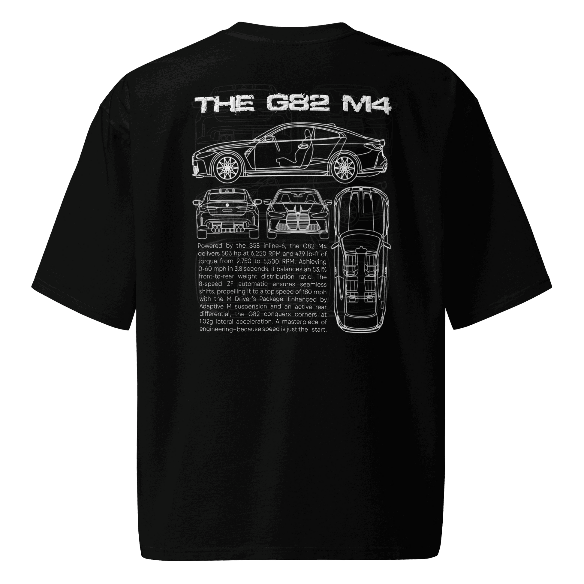 DRYVN G82 M4 Oversized T-Shirt.