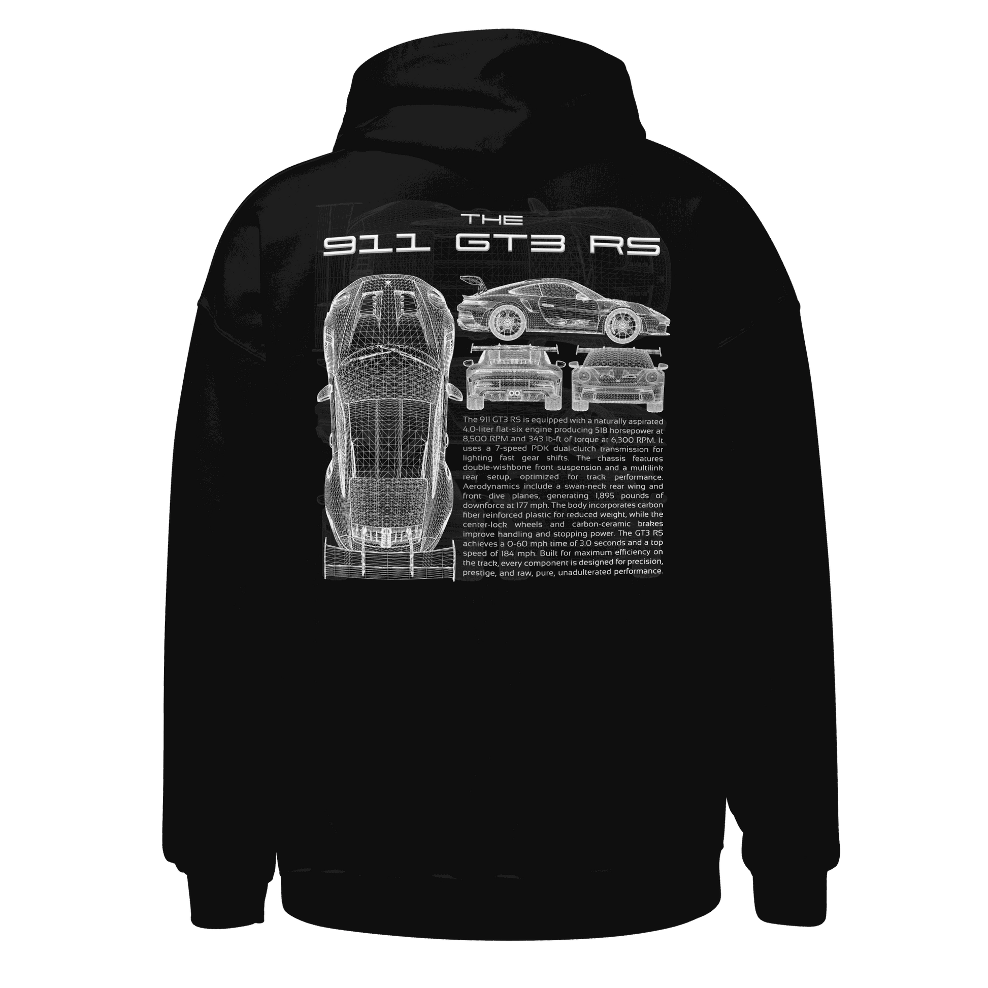 DRYVN 911 GT3 RS Hoodie.